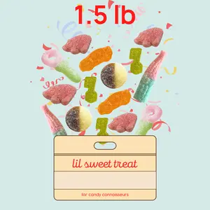 Extra Large Sour Gummy Candy Mix (1.5 lb) | lil sweet treat