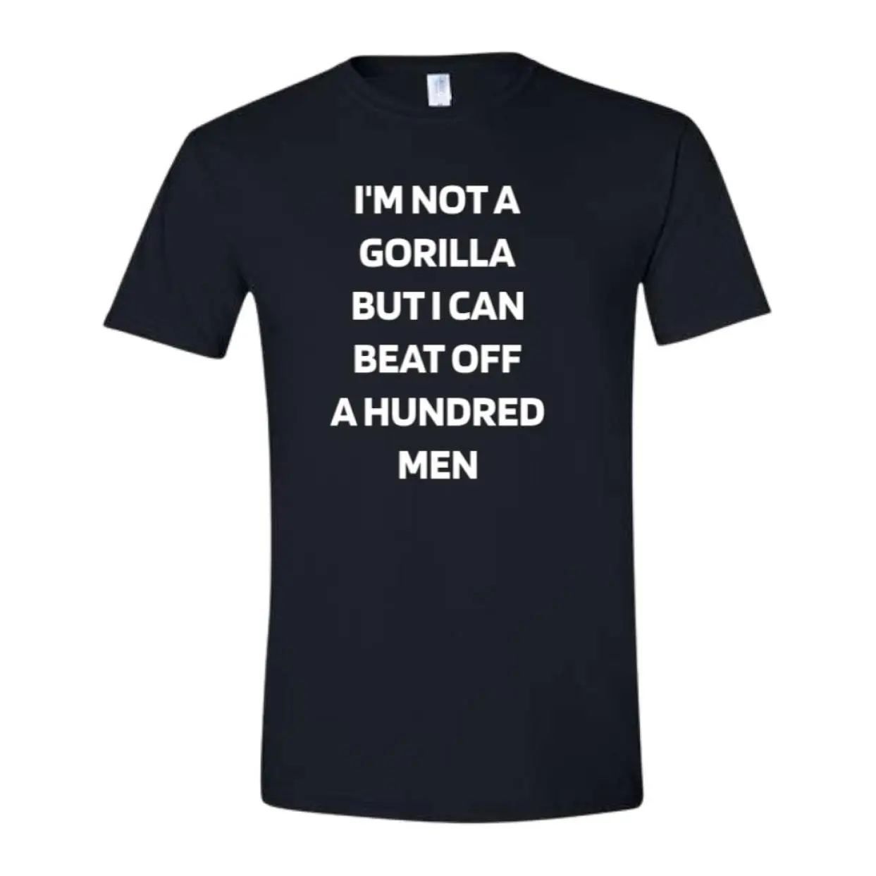 GORILLA SHIRT, Funny Quotes Graphic Tee, Classic Styles, Never Go Out of Fashion, Full Size Range, Perfect Fit for Everyone