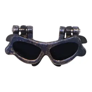 Rusted Metal Sunglasses (Mechanical) Graphic Pin