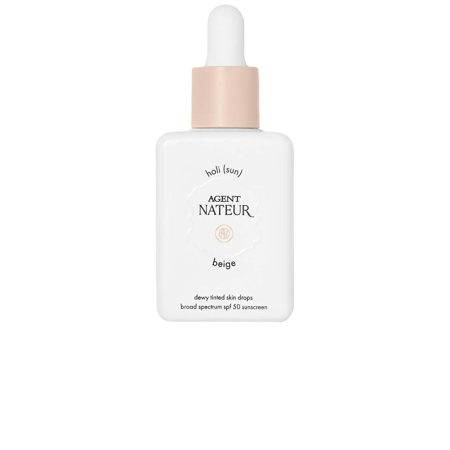 Agent Nateur Holi (Sun) Dewy Tinted Skin Drops - Beige, Niacinamide Sunscreen with Lightweight, Moisturizing Coverage
