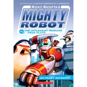 USED-Ricky Ricotta's Mighty Robot vs. the Unpleasant Penguins from Pluto (Ricky Ricotta's Mighty Robot #9) by Pilkey, Dav (Paperback)