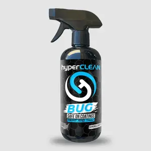 Hyperclean Bug Polymer-based Bug Cleaner Safe on Coatings, Paint, & Trim Removes Bugs Without Chemical Stains