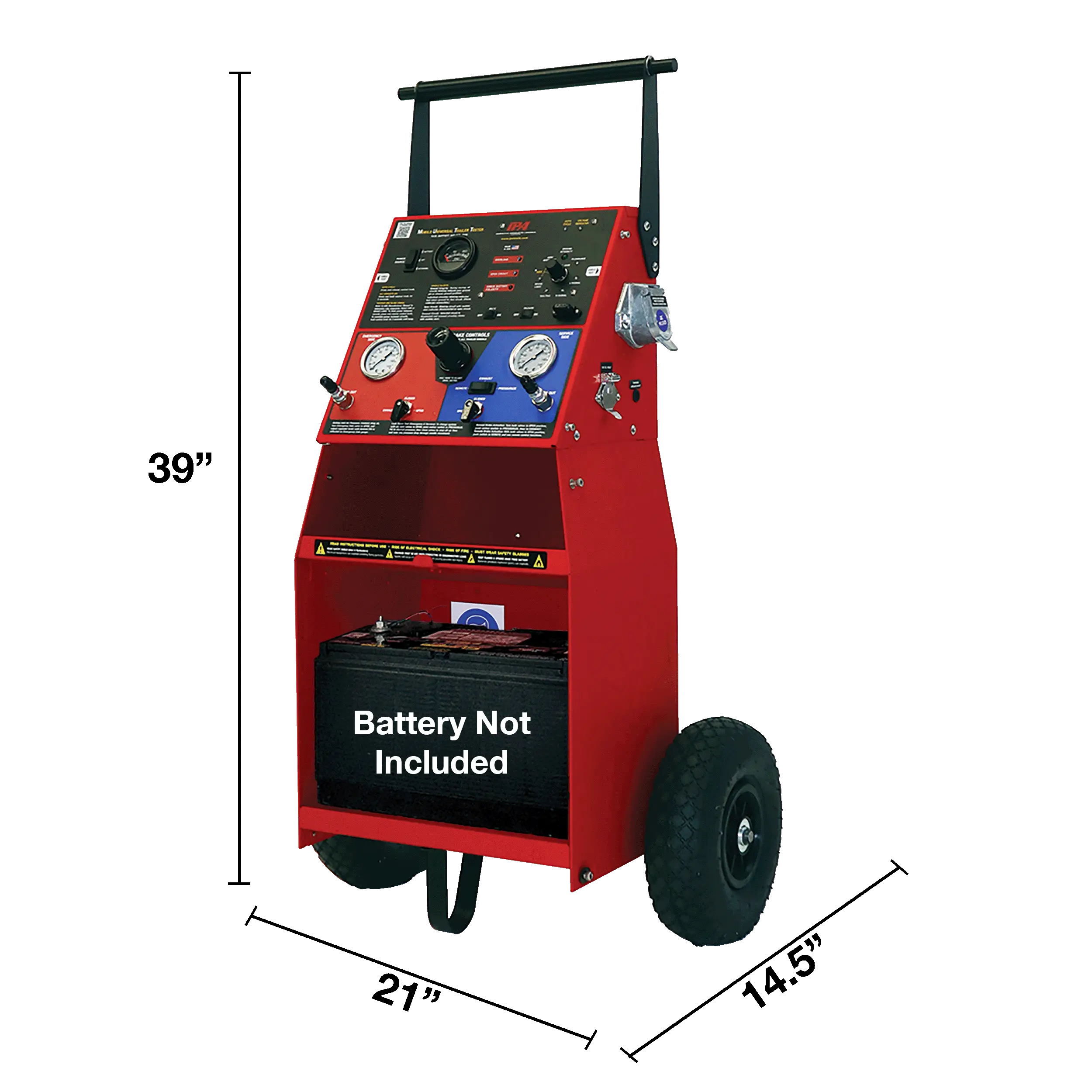 Super MUTT PRO Edition Mobile Universal Trailer Tester - Heavy Duty Trailer Electrical & Air Brake Diagnostics