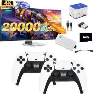 M15 Plus Wireless Retro Gaming Console, 4K Output Controller, Home Game Console with 20,000+ Games, E-Sports Controller, Game Stick