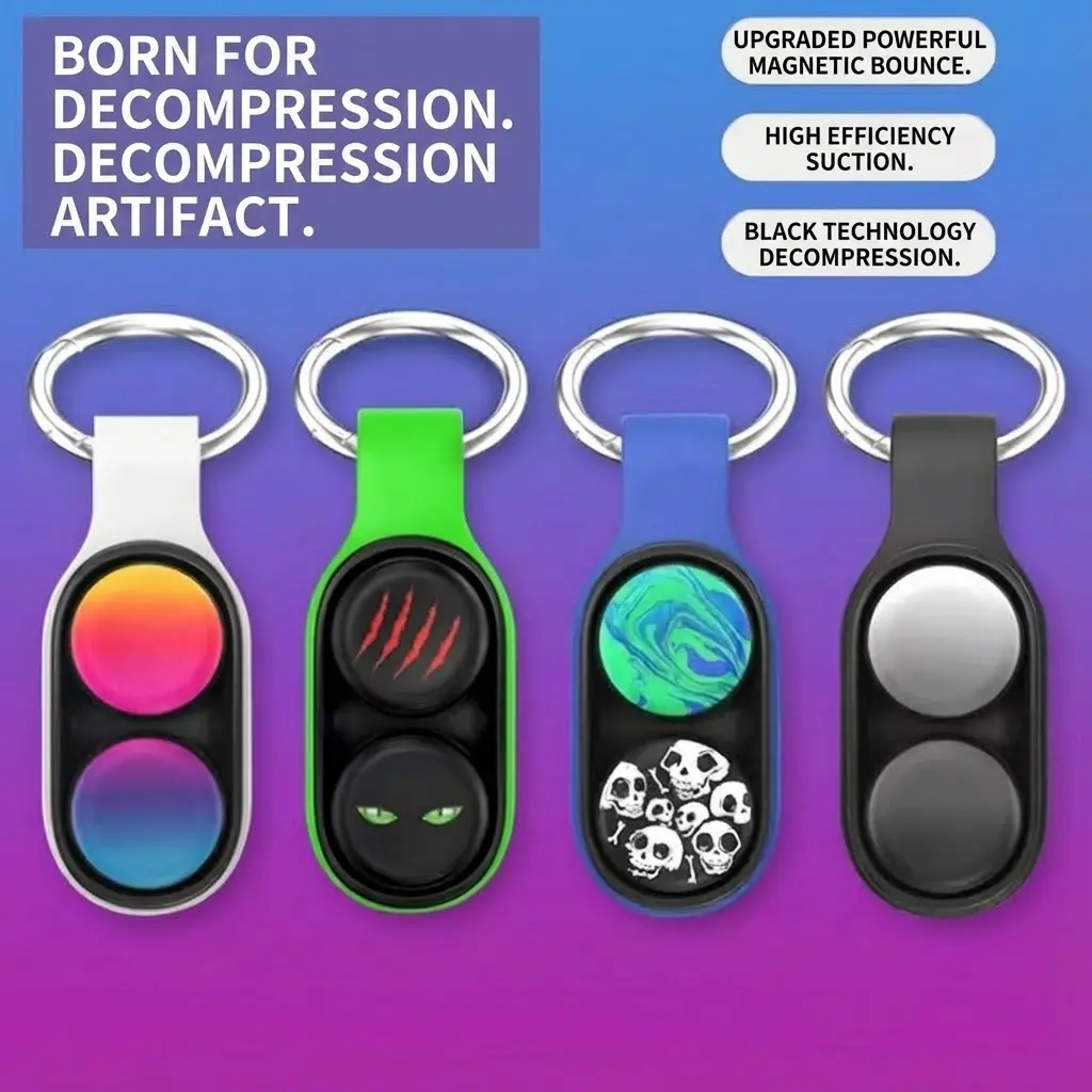 Bag Charms & Stress-Relief Keychains - Double Functionality, Multiple ...
