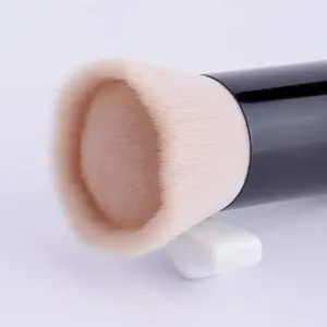 Anne's Giverny Foundation Brush - Blending and Loose Powder Retention, Alcohol-Free Nylon Brush, Suitable for All Smooth Skin Types, Professional Makeup Brush for Perfect Foundation Application, cute room stuff Style