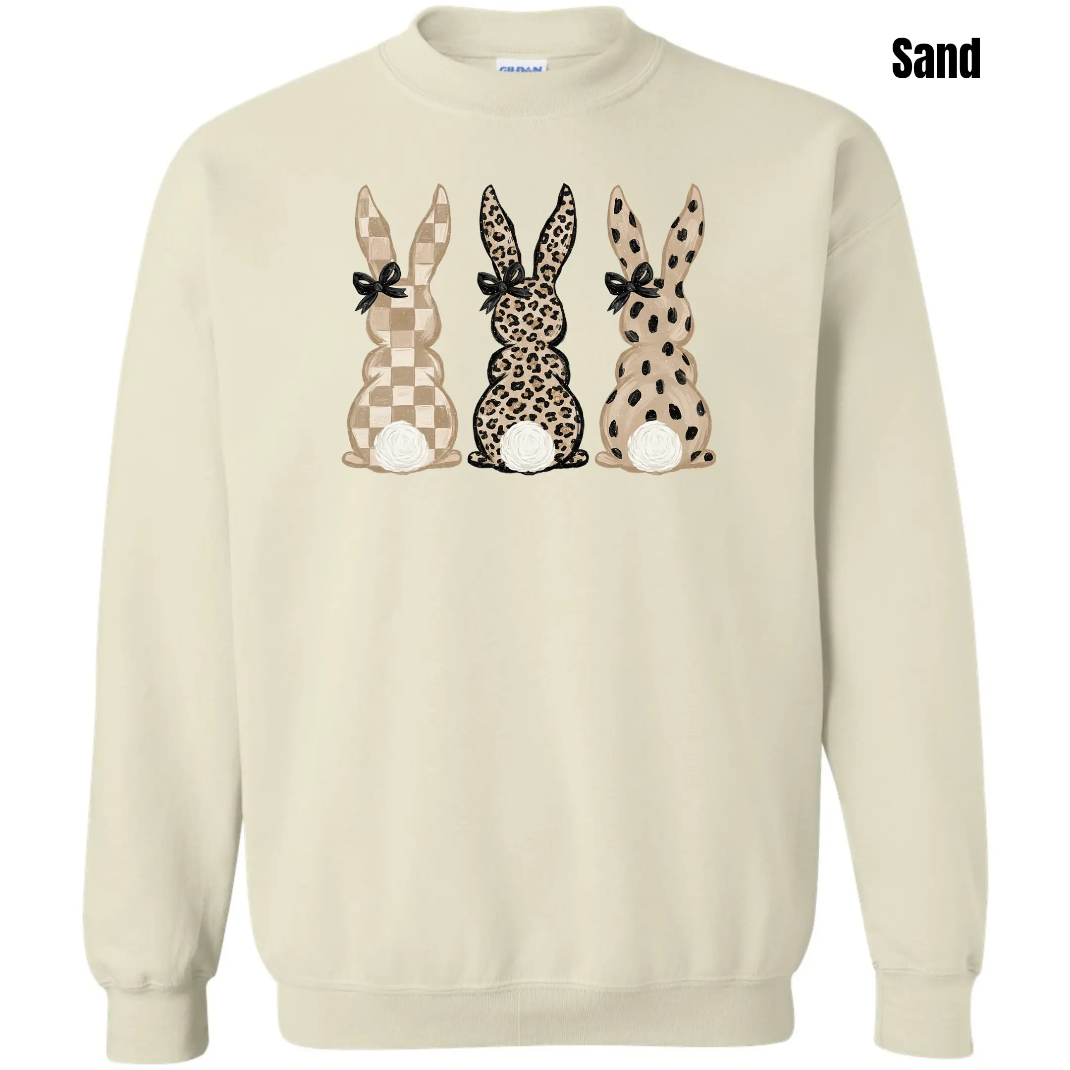 Beige Bunny Trio Sweatshirt 'NLB'