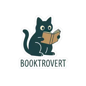 Booktrovert Cat