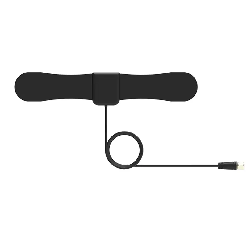 Fowod Digital TV Antenna, 2024 Newest Portable HD TV Antenna for Smart TV Indoor Support 8K 4K 1080p for All Older/Smart TV - 4 ft Coax HDTV Cable