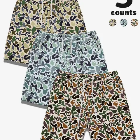 Men's Camo Print Shorts, Regular Fit Casual Street Shorts for Summer, Men's Bottoms for Daily Wear, Casual Streetwear Shorts, Camouflage Streetwear Shorts