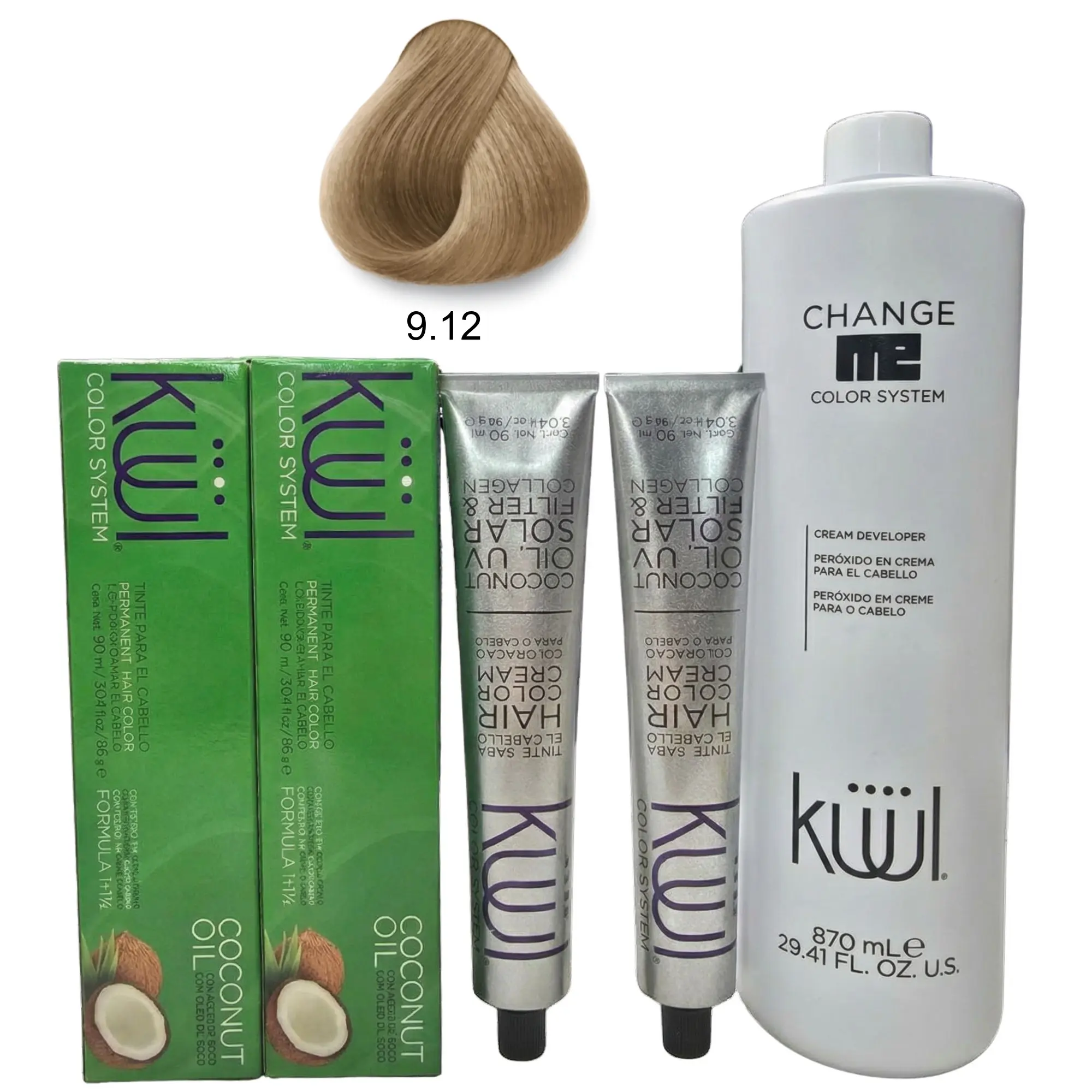 9.12 VERY LIGHT ASH NACRE BLONDE