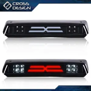 CROSSDESIGN Fit For 2004-2008 Ford F150 F-150 3D LED Third Brake Tail Light Cargo Lamp