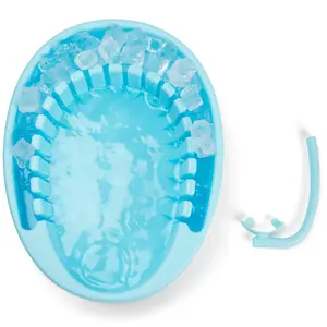 Arauris Pure Facial Cold Plunge Bowl with Ice Chamber for De-puffing Brightening Skin and Vagus Nerve Activation