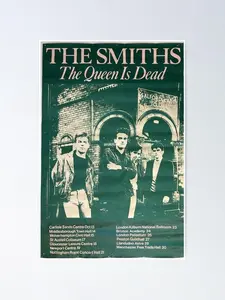 [UNFRAMED POSTER] The Smiths The Queen is Dead poster unframe, any size
