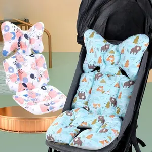 Stroller Cotton Cushion Pad – Soft Breathable Universal Seat Liner, Washable Mat for Pushchairs & Dining Chairs