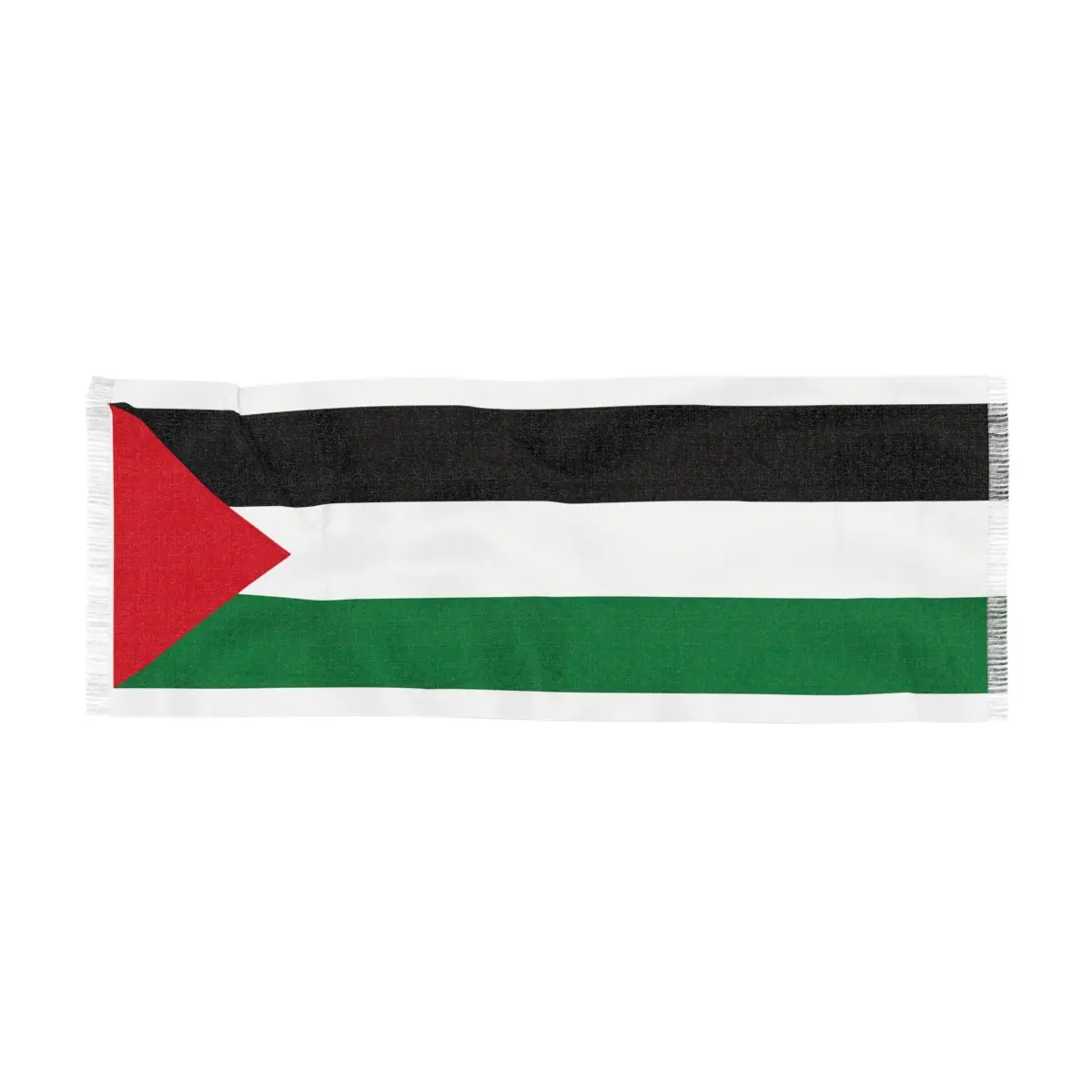 Palestine Flag Scarf -  Palestinian Light Scarf / Free Palestine Scarf / Authentic Hatta style Scarf