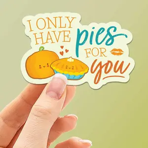 I Only Have Pies for You Pumpkin Sticker