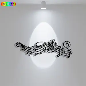 1pc Avant - Garde Music Notes Metal Wall Art, Avant - Garde Music Notes Statue Mural, Iron Craft, Perfect for Gallery, Studio, Office Wall Decor, Artistic Metalwork, Intricate Craftsmanship, Halloween Decor, Ideal Gift for Trend Seekers