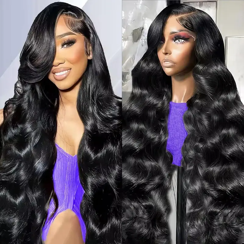 13x6 Lace Front Wigs Human Hair 30 Inch Body Wave Human Hair 