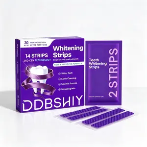 14 Pairs 28 Count Gentle Oral Care Stickers for Clean Teeth & Fresh Breath Whitening
