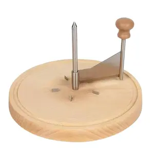 Elegant Cheese Curler Wheel with Lid: Create Curls for Any Occasion [TS]