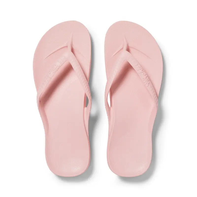 ARCHIES Pink Arch Support Flip Flops