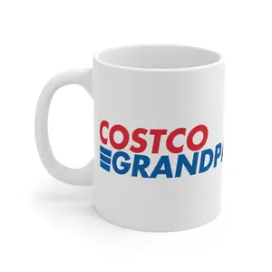 Costco Grandpa Mug  Funny Grocery Logo Style Coffee Cup