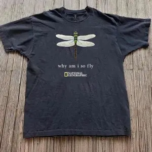 National Geographic why am i so fly dragonfly Unisex T-Shirt Womenswear Tshirt