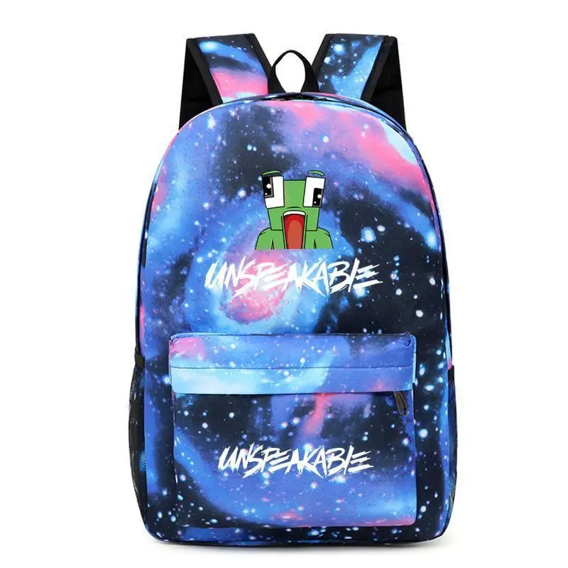 UNSPEAKABLE 20 Anime Backpack for WomenMenTeens, Day Packs Knapsacks Casual Backpacks Gift for Gym Travel Camping Outdoor Work Business