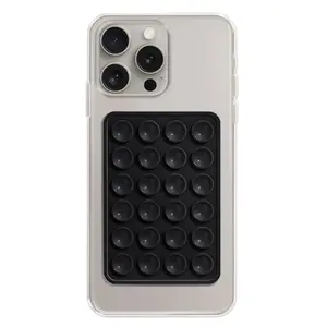 Silicone suction, hands free, creative design hands holder, adhesive backing, multifunctional phone accessories