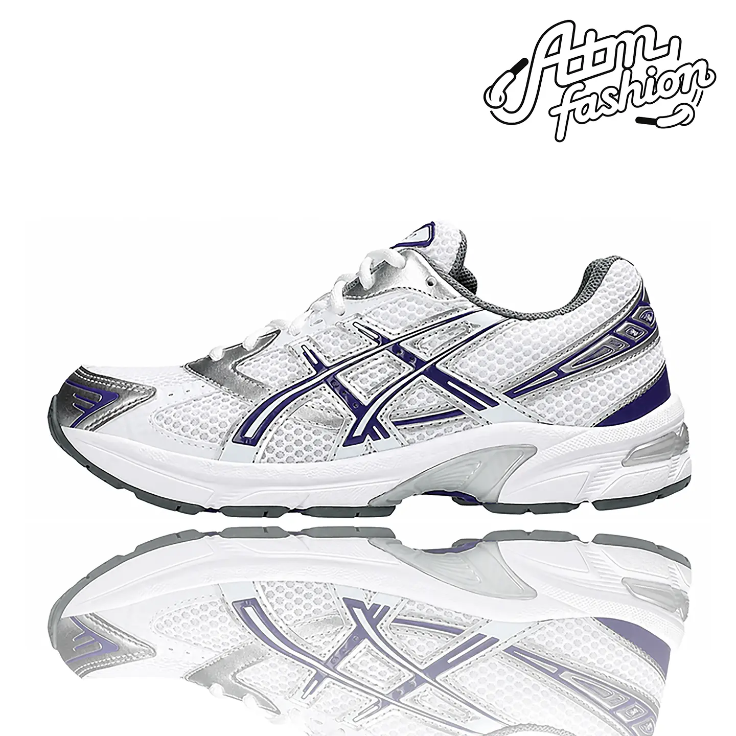 ASICS Gel-1130 White Dusty Purple (Women's) Women's Authentic Shoes Footwear Sneaker Trainer Comfortable Walking Fashion Trending Gift