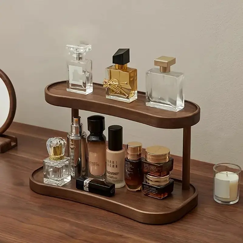 1pc Cup Holder Organizer, Easy Assembly, Minimalist Style for Bathroom, Entryway, Office, Living Room, Space-Saving Storage Rack, Bathroom Countertop Shelf, Bathroom Organizers