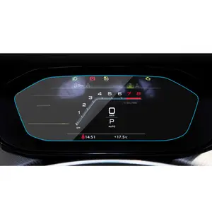 For Audi Q6 2022-2025, Tempered Glass Screen Protector Car Instrument Dashboard Fim