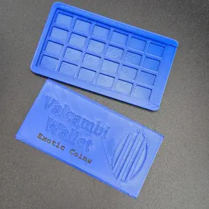 Valcambi 3D Printed Organiser Stack Keeper for 1g Silver Gold or Platinum Coin Case Holder - 24 Slots for Secure Storage