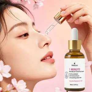Blackhead Cleansing Liquid, Exfoliates and Tightens Pores, Smooths Blackheads and Whiteheads, Suitable for All Skin Types, Deeply Moisturizes