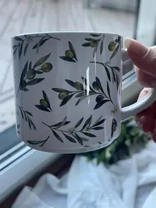 Palestine mugs set olive theme