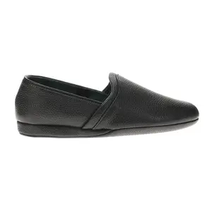 L.B. Evans Mens Aristocrat Opera Slip On Casual Slippers Casual - Black