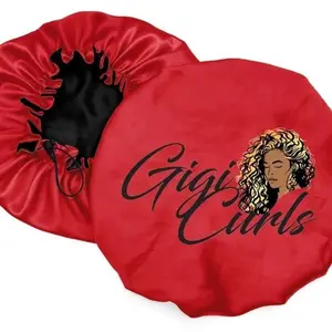 Drawstring Satin Bonnet