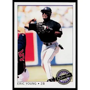 Eric Young 1993 O-Pee-Chee Premier #31 RC Colorado Rockies