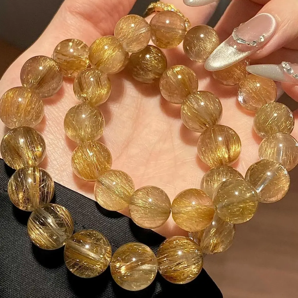 Crystal Park Bracelet Live Stream Mix Kind Leave Notes For Unique Jewelry Lover Distinctive Look Ideal Gift