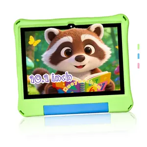 Universal Gift for Festivals, 10.1-inch Children's Learning and Gaming Tablet, Touchscreen Tablet, Educational and Entertaining Tablet, 54WiFi High-definition IPS Eye-protecting Screen, Dual Cameras, Bluetooth, Shockproof and Drop-resistant Case