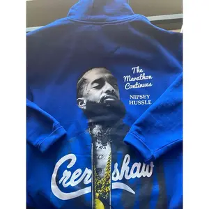 Adult & Youth Nipsey Hussle Kobe Tribute Hoodie, Lakers Inspired Memorial Design 2026, Iconic Hip Hop and Basketball Legacy Graphic Hoodie for Fans
