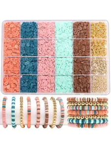 Boho Style Beaded Bracelet Kit, Colorblock Beaded Bracelet Making Kit, Fashion Accessories for Women & Girls, Trendy All-match & Exquisite DIY Jewelry for Birthday Gift, Diy Beads