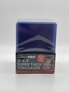Ultra Pro 3"x 4" 75pt Toploader (25 Pack) for thicker cards