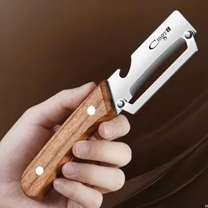2pcs of Upgraded Multi-functional Skin Scraper for Fruits and Vegetables. Household Fruit and Vegetable Peeler. Scrape the Large Onions and Peel the Sugar Cane. Kitchen Tools.