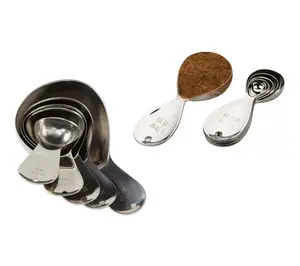 RSVP Teardrop Measuring Cups and Spoons Set