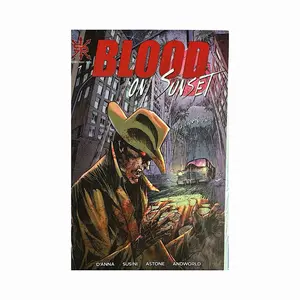 Blood on Sunset 1-5 Mini Series Horror Comic Collection, Vampires-Themed.
