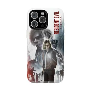 Resident Evil: Requiem — Pattern & Film 2-in-1 Phone Case — Exclusive Fan Edition (Compatible with iPhone 17, 16, 15, 14, 13)