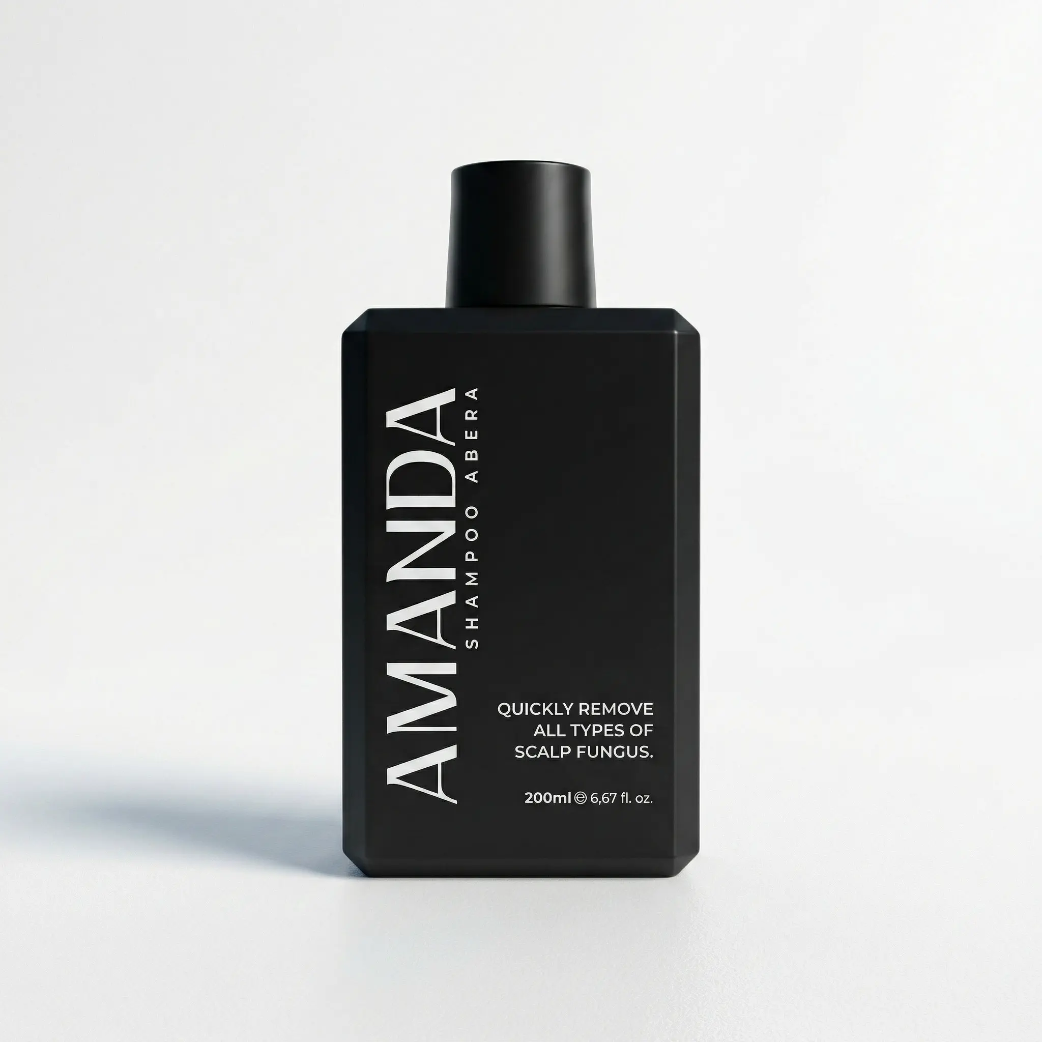Abera Amanda | Anti Dandruff Shampoo for Men | 3-in-1 Scalp Beard Eyebrow Treatment | Seborrheic Dermatitis Eczema Psoriasis | Medicated Formula | 6.7 fl oz