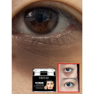 TRSTAY DAY NIGHT EYE CREAM,anti-Sugar Firming and Reducing Pores Collagen Cream Moisturizing Repair Cream